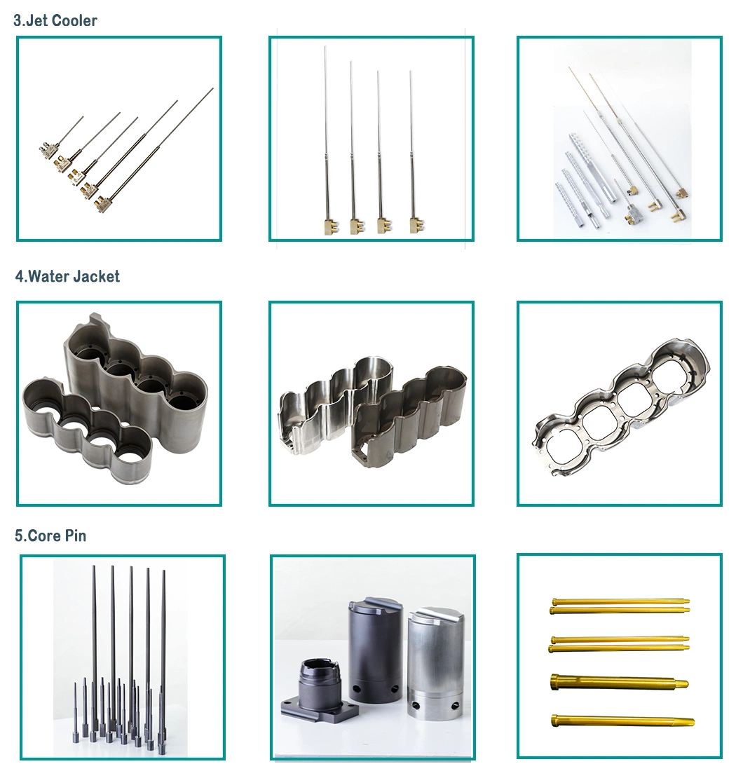 Custom Ejector Pins Mould Component for Automotive Plastic Injection Mould Tools Molding