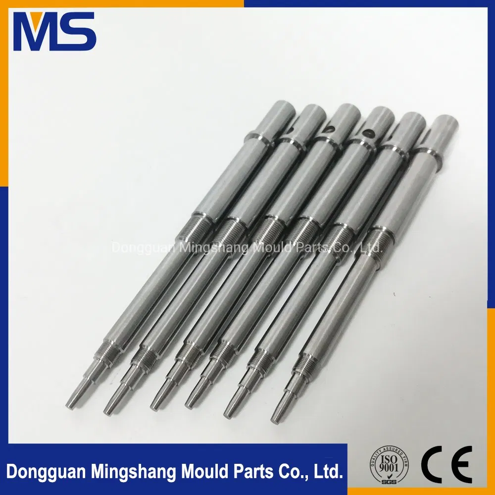S136 Precision Mold Core Pins Polishing Pen Mold Parts Mould Components with 46