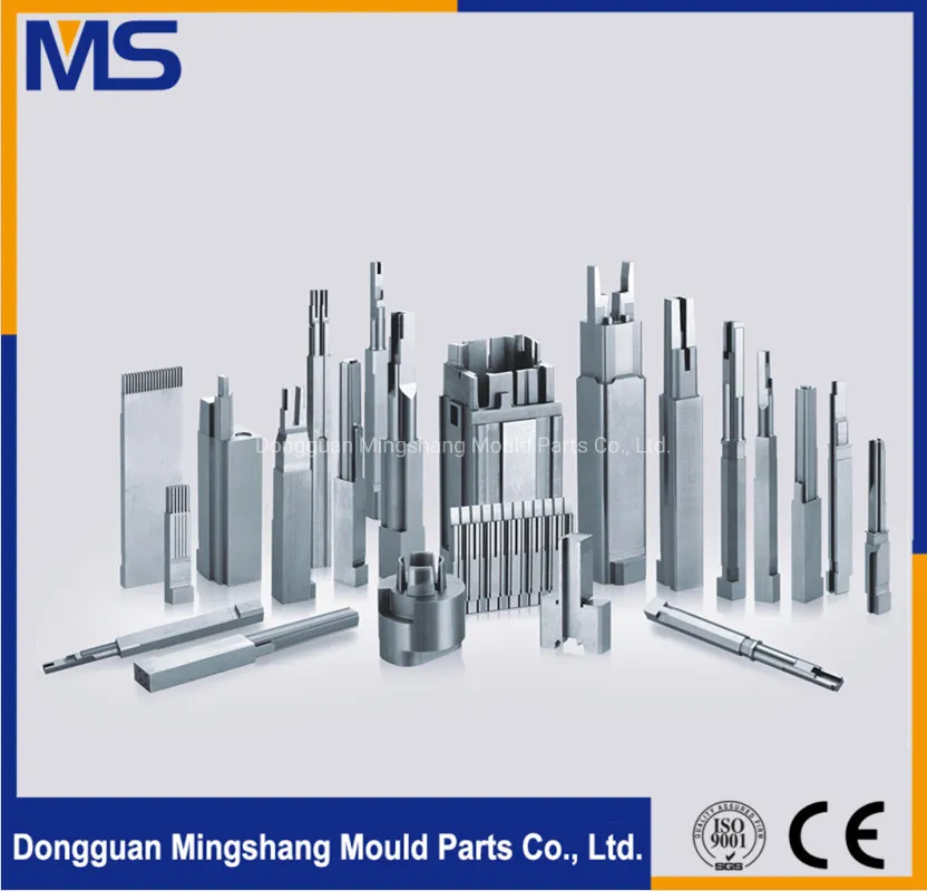Elmax Precision Plastic Moulding Parts / Connector Mold Parts with 0.002mm Grinding Tolerance
